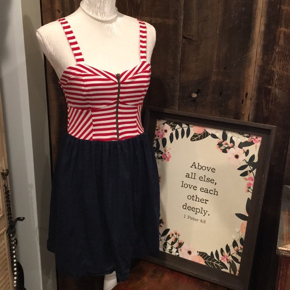 Xhilaration Dresses & Skirts - Red White and Blue Sundress